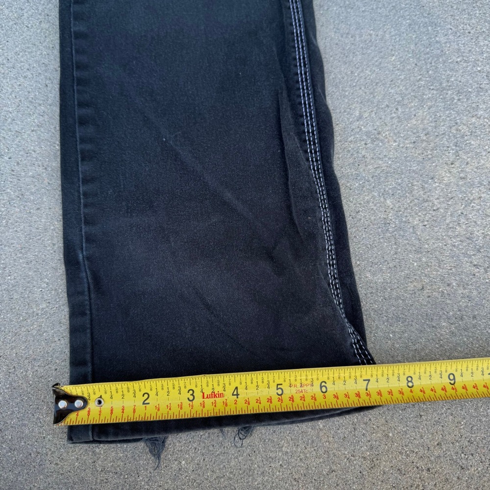 Dickies Women Black Carpenter Pants 27R - Picture 5 of 12